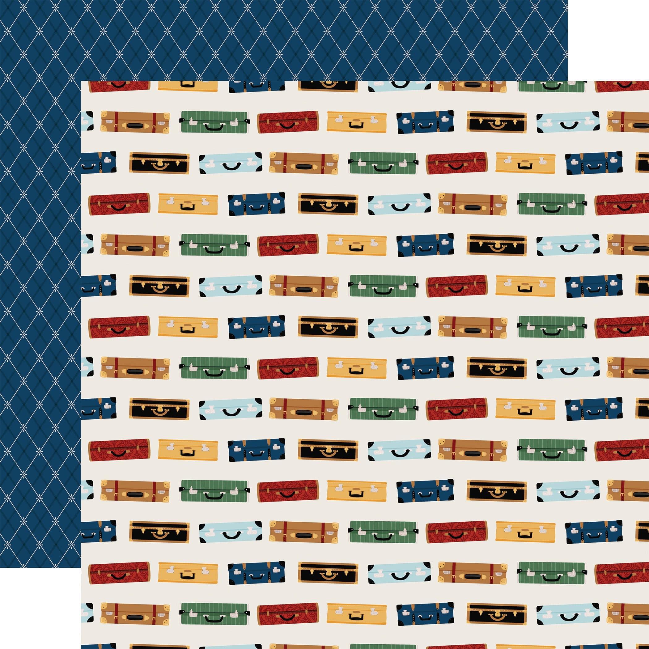 Wizards & Company Collection Tricky Trunks 12 x 12 Double-Sided Scrapbook Paper by Echo Park Paper - Scrapbook Supply Companies
