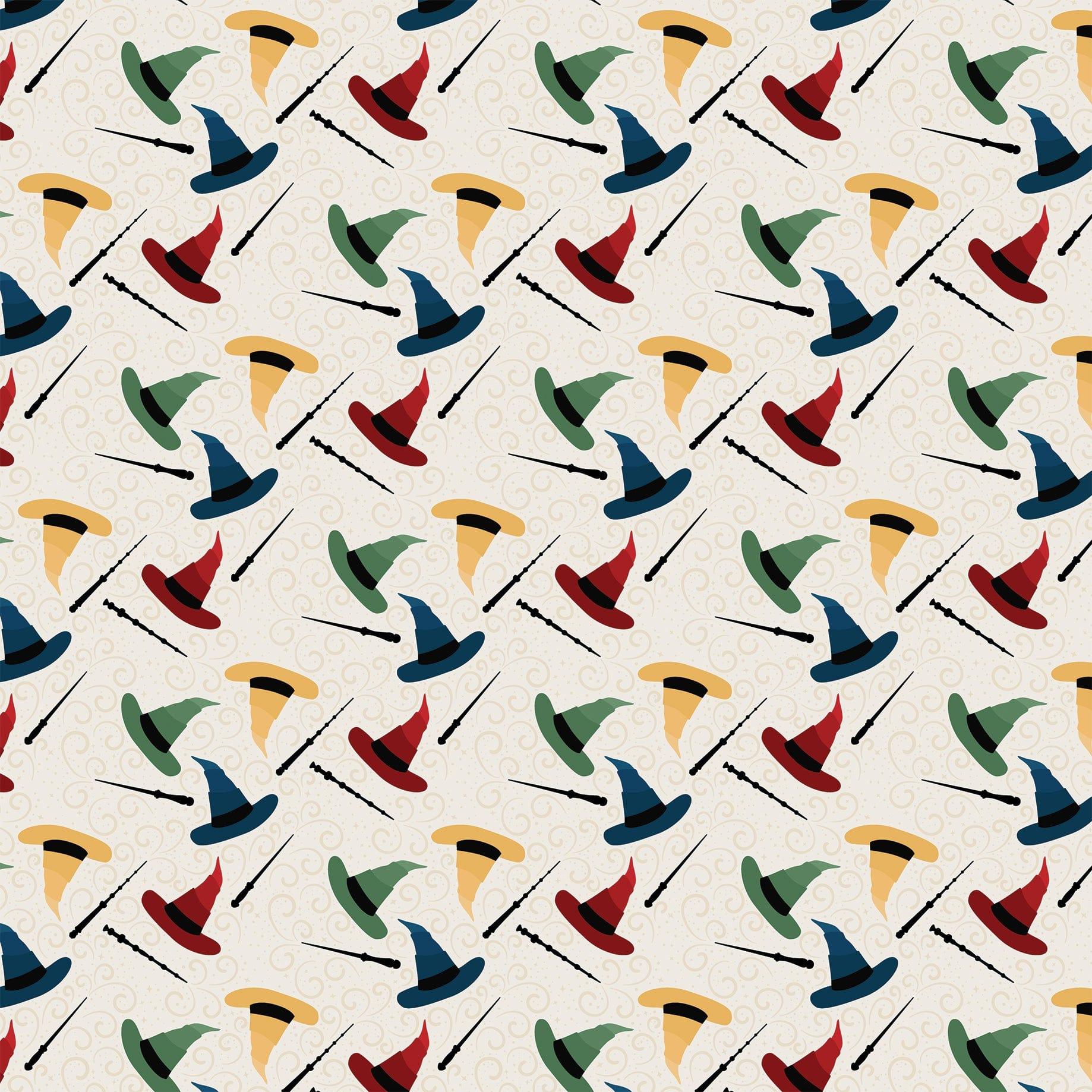 Wizards & Company Collection Witch Essentials 12 x 12 Double-Sided Scrapbook Paper by Echo Park Paper - Scrapbook Supply Companies
