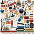 Wizards & Company Collection 12 x 12 Scrapbook Sticker Sheet by Echo Park Paper - Scrapbook Supply Companies