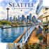 Watercolor Alaska Collection Seattle 12 x 12 Double-Sided Scrapbook Paper by SSC Designs