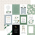 Wedding Bells Collection 3x4 Journaling Cards 12 x 12 Double-Sided Scrapbook Paper by Echo Park