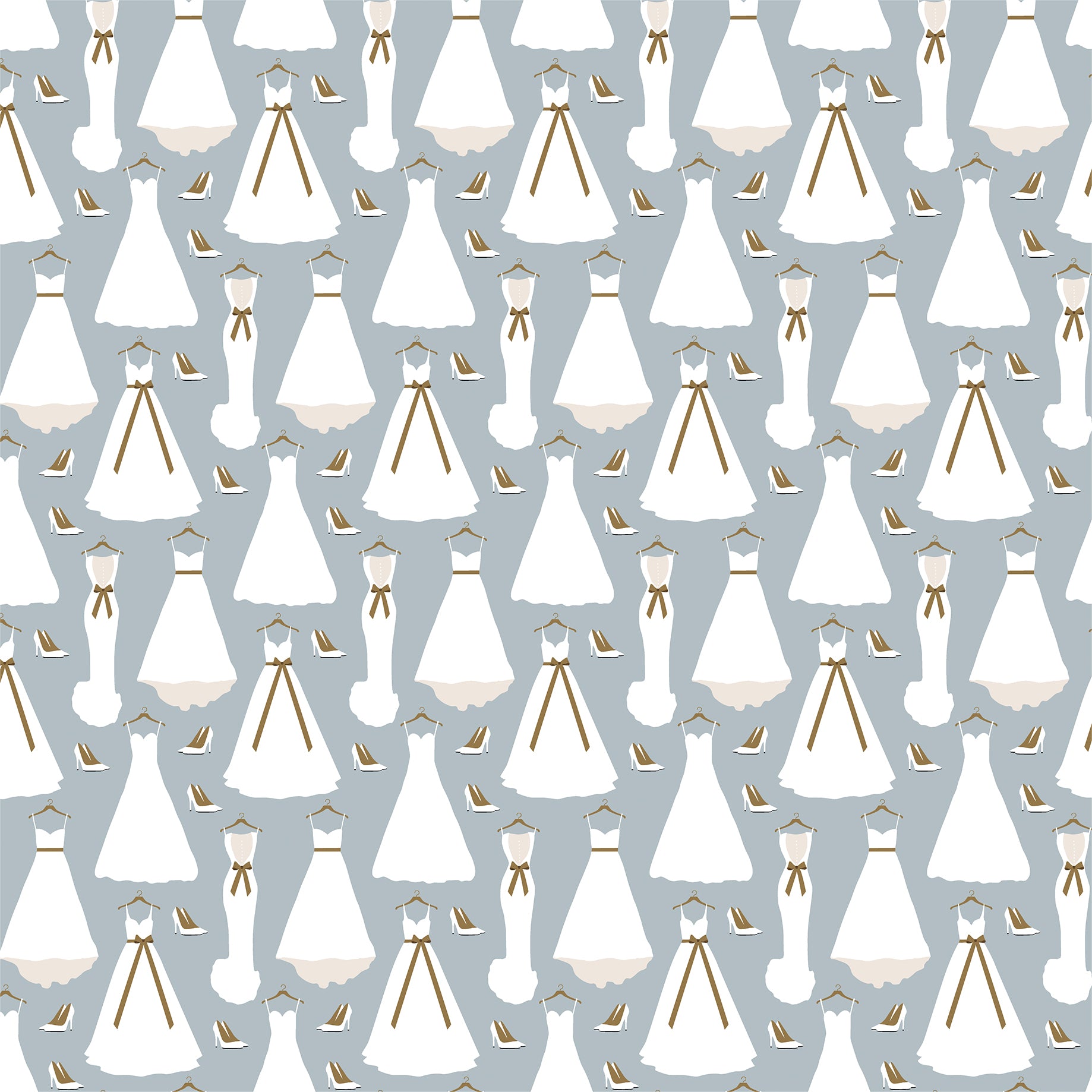 Wedding Bells Collection Something White 12 x 12 Double-Sided Scrapbook Paper by Echo Park