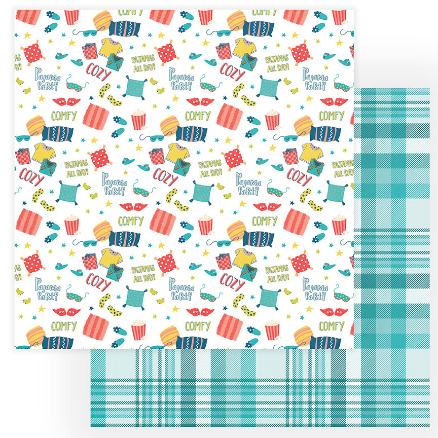We Can Just Stay Home Collection Pack by Photo Play Paper 13-Piece Collection-12 Papers, 1 Sticker