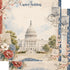Washington, DC Collection The Capitol Building 12 x 12 Double-Sided Scrapbook Paper by SSC Designs