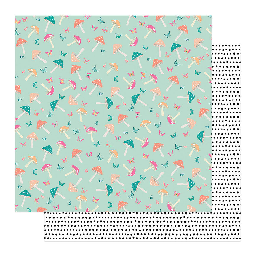 Wildflower Dreams 12 x 12 Scrapbook Collection Kit by Photo Play Paper - 13 Pieces
