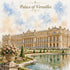 Watercolor France Collection Palace of Versailles 12 x 12 Double-Sided Scrapbook Paper by SSC Designs