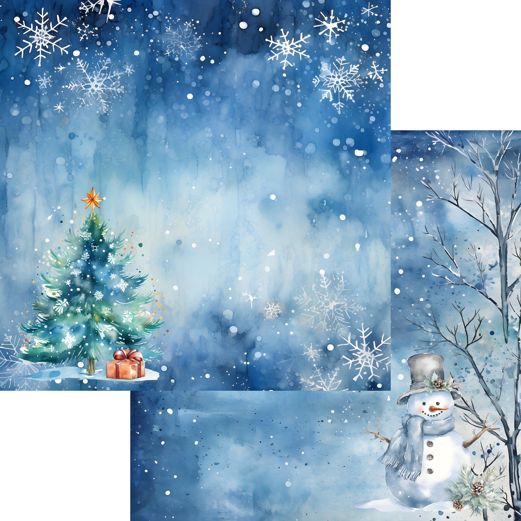 Wonderful Winter 12 x 12 Scrapbook Collection Kit by SSC Designs