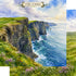 Watercolor Ireland Collection Cliffs of Moher 12 x 12 Double-Sided Scrapbook Paper by SSC Designs