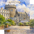 Watercolor Ireland Collection Dublin Castle 12 x 12 Double-Sided Scrapbook Paper by SSC Designs
