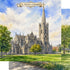 Watercolor Ireland Collection St. Patrick's Cathedral 12 x 12 Double-Sided Scrapbook Paper by SSC Designs