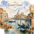 Watercolor Italy Collection Grand Canal 12 x 12 Double-Sided Scrapbook Paper by SSC Designs
