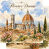 Watercolor Italy Collection Florence Duomo 12 x 12 Double-Sided Scrapbook Paper by SSC Designs