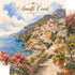 Watercolor Italy Collection Amalfi Coast 12 x 12 Double-Sided Scrapbook Paper by SSC Designs