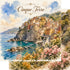 Watercolor Italy Collection Cinque Terre 12 x 12 Double-Sided Scrapbook Paper by SSC Designs