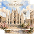 Watercolor Italy Collection Milan Cathedral 12 x 12 Double-Sided Scrapbook Paper by SSC Designs