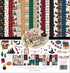 Witches & Wizards 2 Scrapbook Paper & Sticker Collection Kit by Echo Park Paper - 13 Pieces