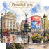 Watercolor London Collection Piccadilly Circus 12 x 12 Double-Sided Scrapbook Paper by SSC Designs