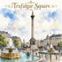 Watercolor London Collection Trafalgar Square 12 x 12 Double-Sided Scrapbook Paper by SSC Designs