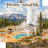 Watercolor National Parks Collection Yellowstone National Park 12 x 12 Double-Sided Scrapbook Paper by SSC Designs
