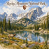 Watercolor National Parks Collection Rocky Mountain National Park 12 x 12 Double-Sided Scrapbook Paper by SSC Designs