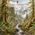 Watercolor National Parks Collection Olympic National Park 12 x 12 Double-Sided Scrapbook Paper by SSC Designs