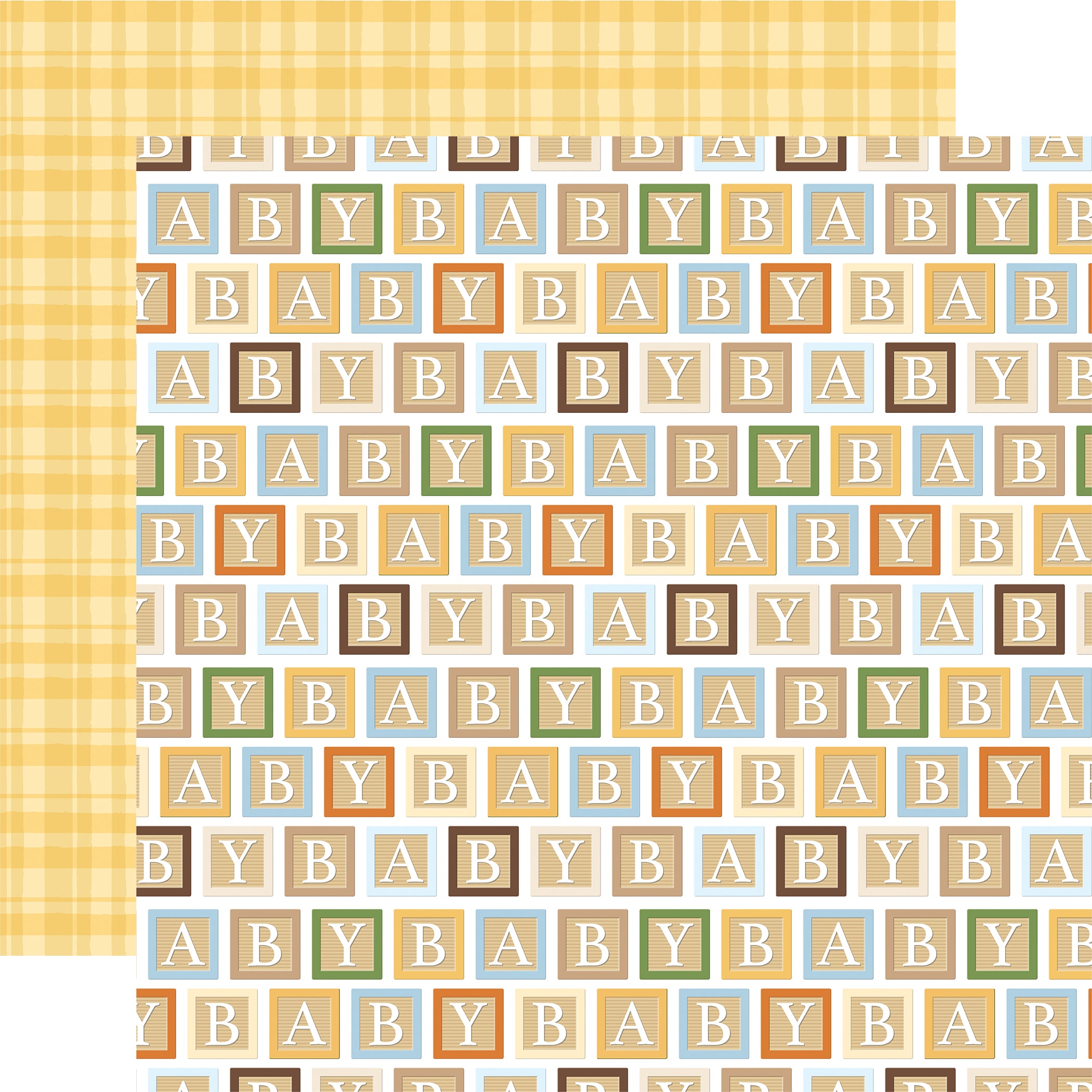 Winnie The Pooh Baby Scrapbook Paper & Sticker Collection Kit by Echo Park Paper - 13 Pieces
