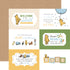 Winnie The Pooh Baby Scrapbook Paper & Sticker Collection Kit by Echo Park Paper - 13 Pieces