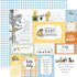 Winnie The Pooh Baby Scrapbook Paper & Sticker Collection Kit by Echo Park Paper - 13 Pieces