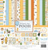 Winnie The Pooh Baby Scrapbook Paper & Sticker Collection Kit by Echo Park Paper - 13 Pieces