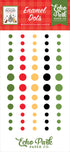 Winnie The Pooh Christmas Collection 3x6 Self-Adhesive Enamel Dots Scrapbook Embellishments by Echo Park Paper
