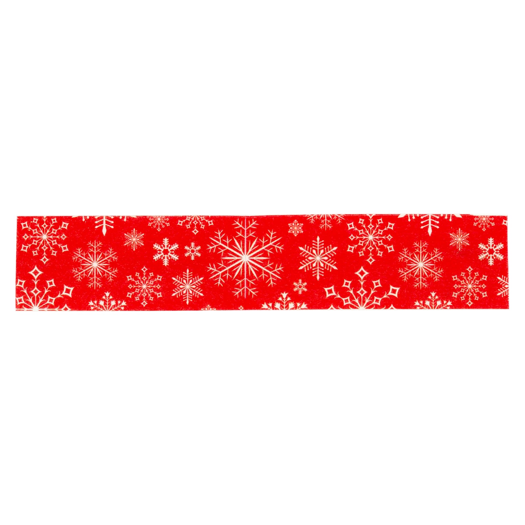 Winnie The Pooh Christmas Happy Snowflakes Decorative Washi Tape by Echo Park Paper - 30 Feet