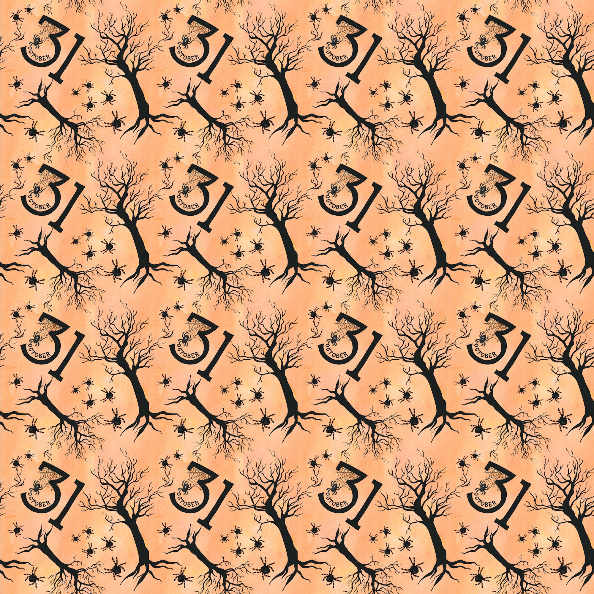 Witch, Please! Collection October 31st 12 x 12 Double-Sided Scrapbook Paper by SSC Designs