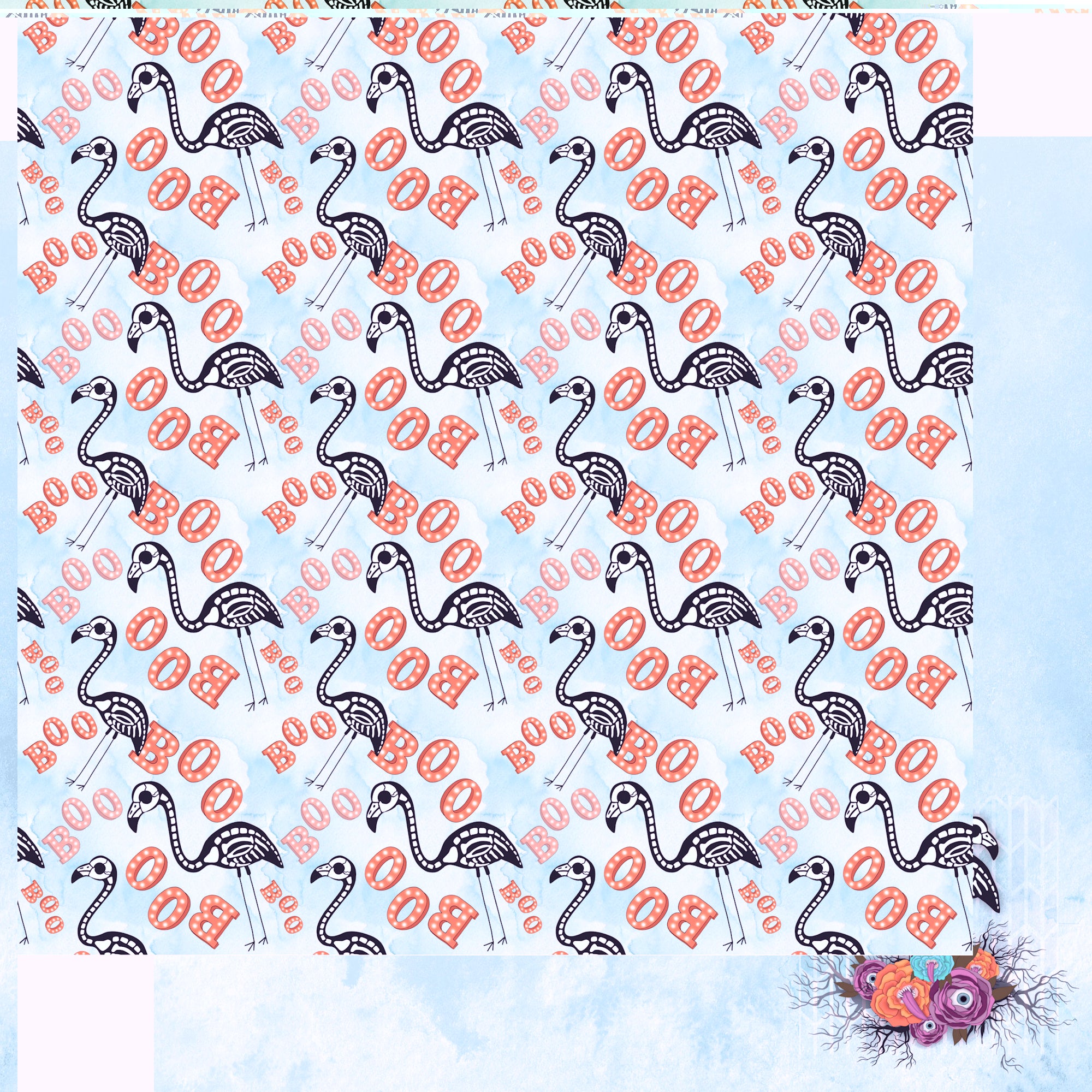 Witch, Please! 12 x 12 Scrapbook Paper & Embellishment Kit by SSC Designs