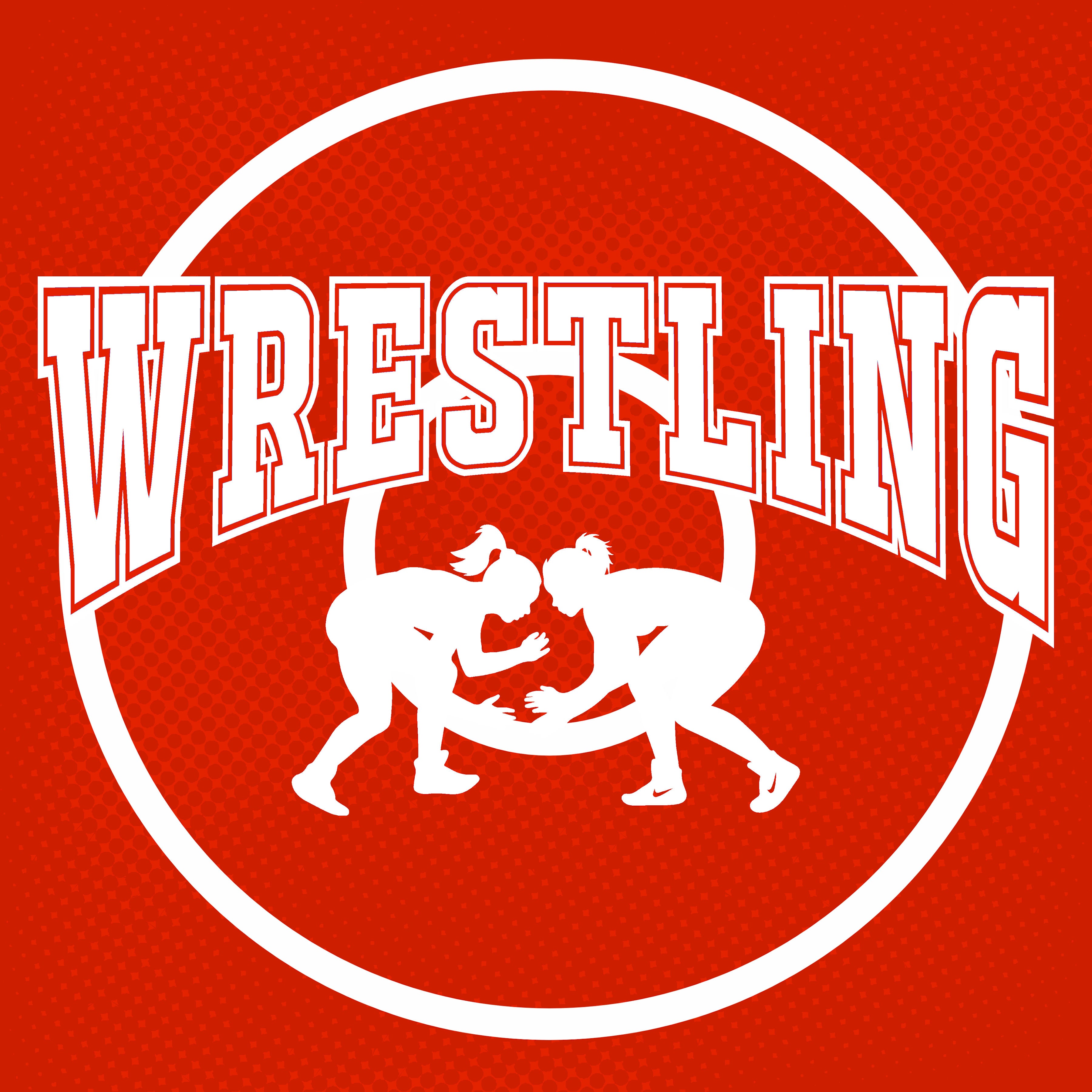 Female Wrestling Collection On The Mat  12 x 12 Double-Sided Scrapbook Paper by SSC Designs