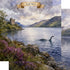 Watercolor Scotland Collection Loch Ness 12 x 12 Double-Sided Scrapbook Paper by SSC Designs