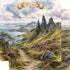 Watercolor Scotland Collection Isle of Skye 12 x 12 Double-Sided Scrapbook Paper by SSC Designs