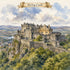 Watercolor Scotland Collection Stirling Castle 12 x 12 Double-Sided Scrapbook Paper by SSC Designs