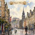 Watercolor Scotland Collection Royal Mile 12 x 12 Double-Sided Scrapbook Paper by SSC Designs