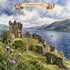 Watercolor Scotland Collection Urquhart Castle 12 x 12 Double-Sided Scrapbook Paper by SSC Designs