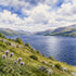 Watercolor Scotland Collection Urquhart Castle 12 x 12 Double-Sided Scrapbook Paper by SSC Designs