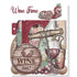 Wine Time Collection Laser Cut Scrapbook Ephemera Embellishments by SSC Designs