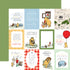 Winnie The Pooh Scrapbook Paper & Sticker Collection Kit by Echo Park Paper - 13 Pieces