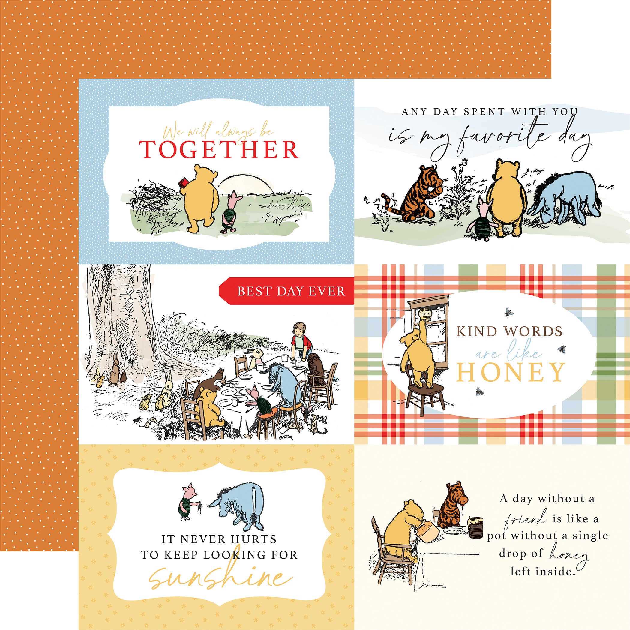 Winnie The Pooh Collection 13-Piece Collection Kit by Echo Park Paper