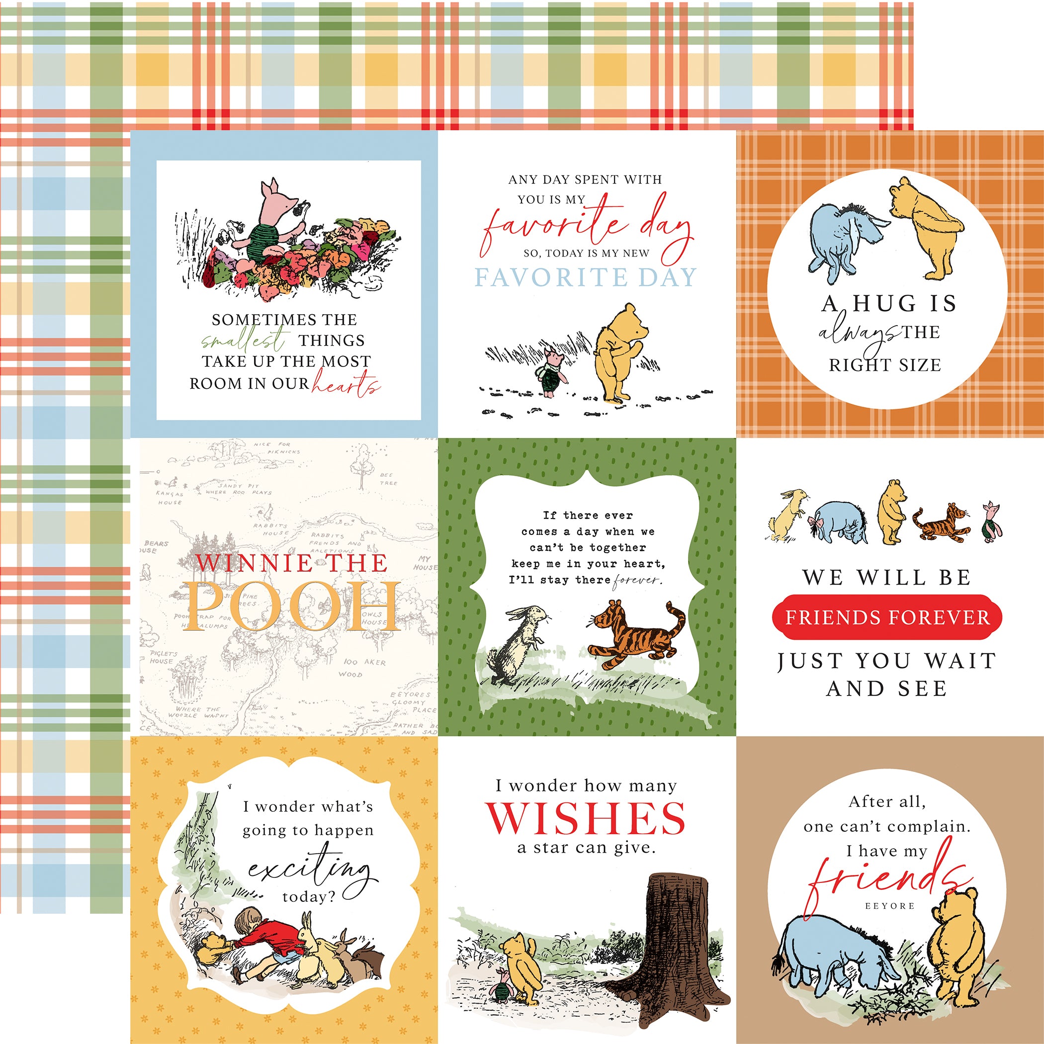 Winnie The Pooh Collection 13-Piece Collection Kit by Echo Park Paper