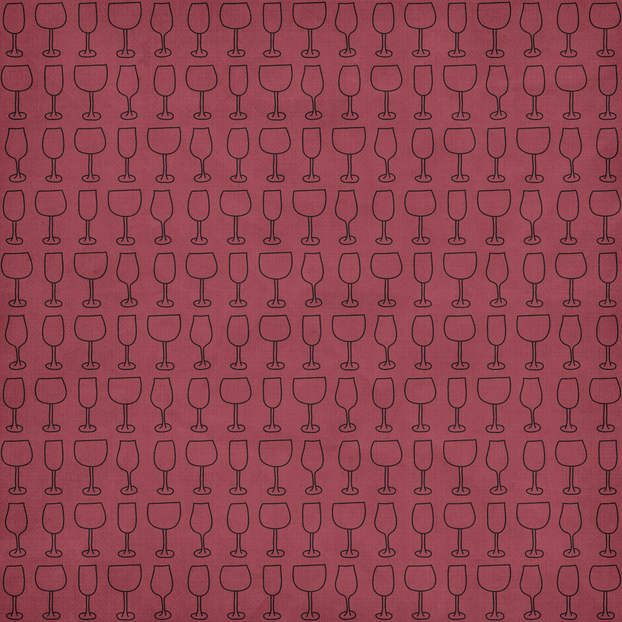 Wine Time Collection Red Wine 12 x 12 Double-Sided Scrapbook Paper by SSC Designs