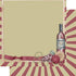 Wine Time Collection Corked 12 x 12 Double-Sided Scrapbook Paper by SSC Designs