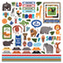 A Walk on the Wild Side Collection 13-Piece Collection Pack by Photo Play Paper, 12 Papers, 1 Sticker