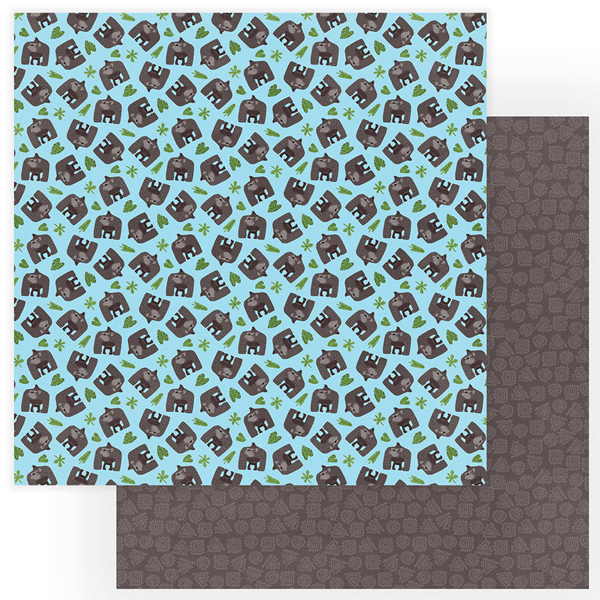 A Walk on the Wild Side Collection 13-Piece Collection Pack by Photo Play Paper, 12 Papers, 1 Sticker