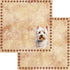 Dog Breeds Collection West Highland White Terrier 12 x 12 Double-Sided Scrapbook Paper by SSC Designs