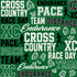 Cross Country Collection XC Team 12 x 12 Double-Sided Scrapbook Paper by SSC Designs